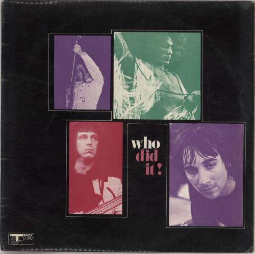 The Who  LPレコード The Who Who Did It! - VG UK vinyl LP album (LP record) (609745)